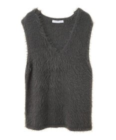 Green Parks ・Ｐｅｔｉｔ　Ｆｌｅｕｒ　シャギーＶネックベスト