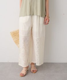 CRAFT STANDARD BOUTIQUE レースパッチワークパンツ