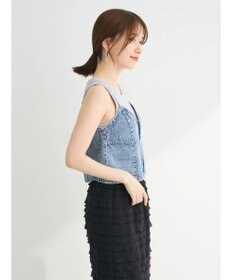 Green Parks ・ＥＬＥＮＣＡＲＥ　ＤＵＥ　Ｗ－ＺＩＰ　デニムキャミ