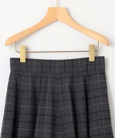 組曲 【WEB限定カラーあり】ウールライクストレッチ フレアスカート