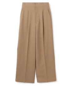 uncrave ウォッシャブルウールライクツイル ワイドパンツ