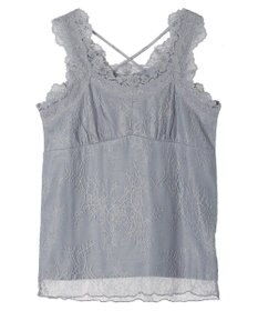 earth music&ecology 総レースキャミソール