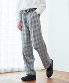 WEGO 【ウエストゴム】TRイージーストレートパンツ