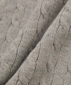 Green Parks ＳＥＴ２点ケーブルベスト＋ニットワンピース