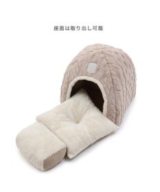 PET PARADISE ペットパラダイス 遠赤外線 ボアハウス 《アラン柄》  38×40cm