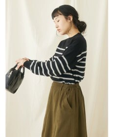 CRAFT STANDARD BOUTIQUE シルク混ニット長袖プルオーバー