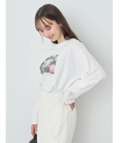 earth music&ecology Ｆｌｏｗｅｒ　グラフィックロンＴ