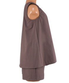 San-ai Resort（三愛水着楽園） 【カップ付きセット水着】タンキニ セット水着　無地【Ungrid（アングリッド）】