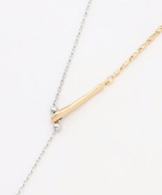 J.PRESS LADIES コンビチェーン ラリエット ネックレス
