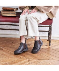 ing <ing>【サスティナブル】サイドゴアデザインアンクルブーツ