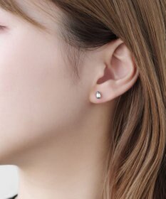 TOCCA 【WEB限定】DROP OF PETAL PLATINUM PIERCED EARRINGS プラチナ ピアス