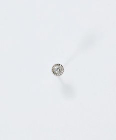 Phoebe 【金属アレルギー対応】プチシャイニングピアス(片耳)　シルバー/サージカルステンレス