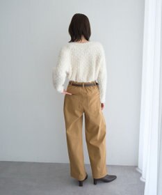 YECCA VECCA フェザーモールニット