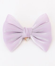 ANY KIDS オーガンジーリボンヘアクリップ