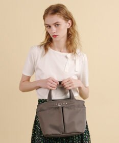 TOCCA 【WEB＆一部店舗限定】【撥水・サスティナブル素材】T-INCONTRO TOTE S トートバッグ S