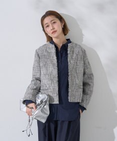 YECCA VECCA ツイードジャケット(1)