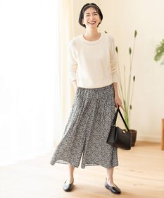 ANY 【ウエストゴム】リラックススカーチョ