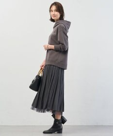 J.PRESS LADIES 【WEB限定】ロゴ裏毛 パーカー
