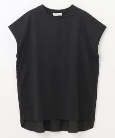 ANY L 【吸水速乾/シワになりにくい/アンチピリング】バックフレアフレンチスリーブカットソー