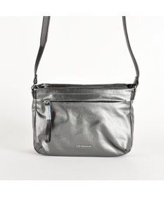 LA BAGAGERIE コーティングキャンバス ミニショルダーバッグ