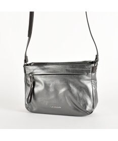 LA BAGAGERIE コーティングキャンバス ミニショルダーバッグ