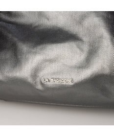 LA BAGAGERIE コーティングキャンバス ミニショルダーバッグ