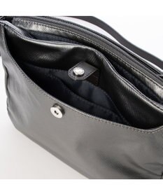 LA BAGAGERIE コーティングキャンバス ミニショルダーバッグ