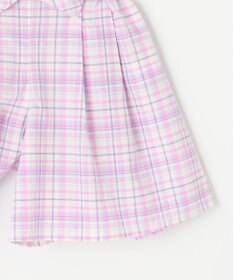 ANY KIDS チェック柄キュロット