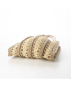 UNBILLION cachecache 切り替え松葉編みトートバッグ