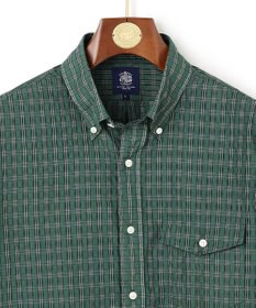 J.PRESS MEN 【こだわりの逸品】シアージャカードチェック シャツ / B.D.
