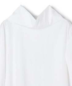 BEIGE， 【洗える】PERRY / コットンロールカラープルオーバーブラウス