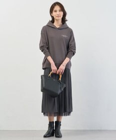 J.PRESS LADIES 【WEB限定】ロゴ裏毛 パーカー