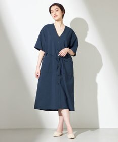 HELLY HANSEN 【速乾・UVカット】ショートスリーブマリンリゾートワンピース