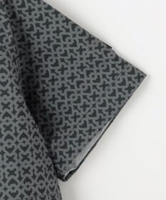 23区GOLF 【MEN】モノグラム レインブルゾン 2WAYストレッチ 透湿防水 防風 撥水 ポケッタブル