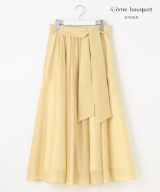 自由区 【カトリエムブーケ】Silhouette evasee シアーフレアスカート