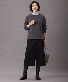 J.PRESS LADIES S 【WEB限定カラーあり・洗える】ツムギート flannel キュロット パンツ