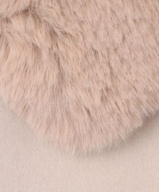 GRACE CONTINENTAL フードファーリバーポンチョ