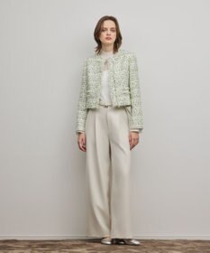 GRACE CONTINENTAL ミックスツイードジャケット