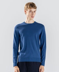 JOSEPH HOMME 【ストレッチ】リュクスレーヨン　クルーネック長袖ニット