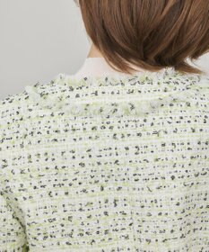 GRACE CONTINENTAL ミックスツイードジャケット