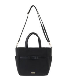 Maison de FLEUR EC限定撥水加工マルチポケット2Wayトートバッグ