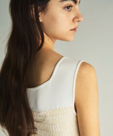 GRACE CONTINENTAL ツイードマーメイドニットワンピース