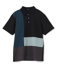 JOSEPH HOMME カラーコットンブロック ポロシャツ