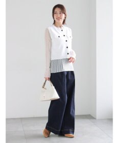 Te chichi ポケット付きニットベスト