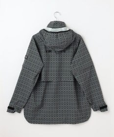 23区GOLF 【MEN】モノグラム レインブルゾン 2WAYストレッチ 透湿防水 防風 撥水 ポケッタブル