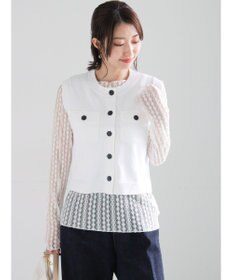 Te chichi ポケット付きニットベスト
