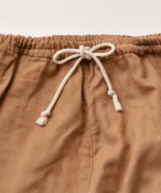 京和晒綿紗 【紗栄子さん愛用パジャマの色違い/UNISEX】ガーゼパジャマ 2重合わせ 柿渋