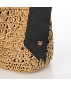 UNBILLION cachecache 下がりグログラン柄編みワンハンドルクロッシェトート