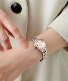 CITIZEN 【xC】北川景子 広告着用モデル エコ・ドライブ電波時計 サクラピンク 軽量