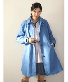 Green Parks 撥水加工　ケア楽ステンカラーミドル丈コート